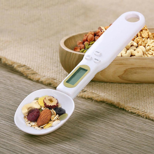 LCD Digital Measuring Spoon Scale – Kitchen Food Weight Tool