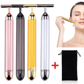 24K Gold Vibrating Face Lift Roller